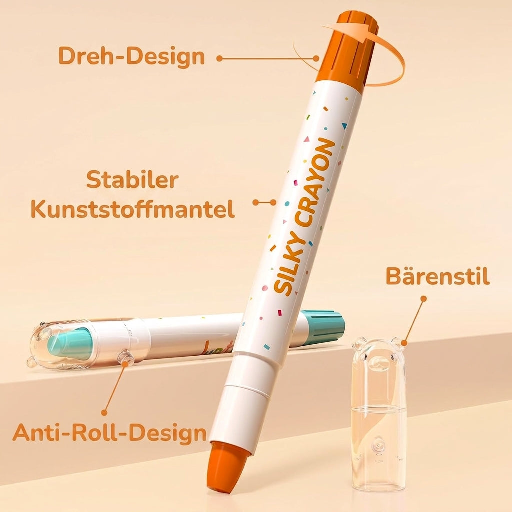 Crayloo - Seidenweiche Waschbare Buntstifte