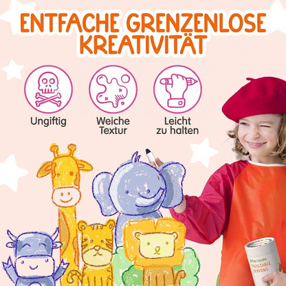 Crayloo - Seidenweiche Waschbare Buntstifte